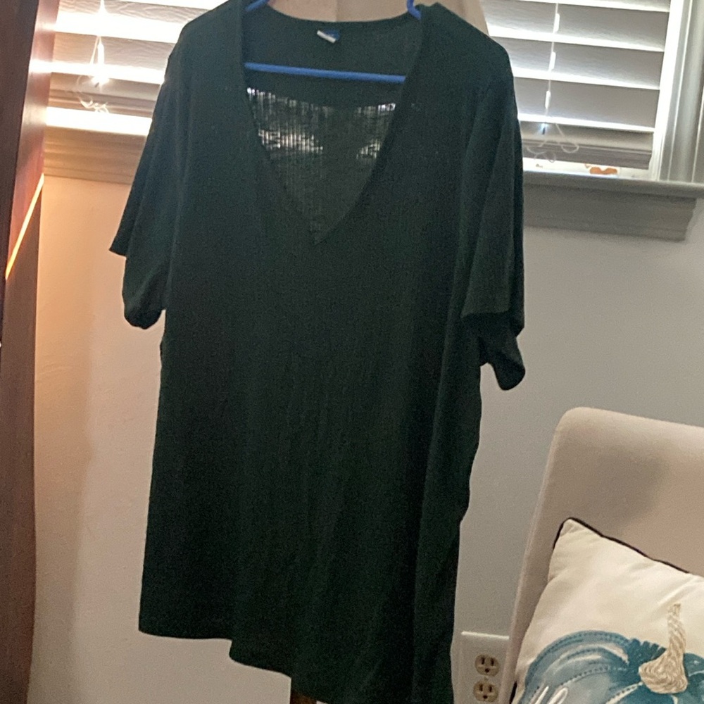 Green fall Old Navy short sleeve Sz xxl